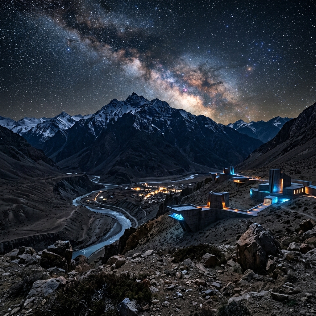 Spiti Valley Landscape